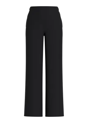 Vila VIMERLANO HW WIDE PANTS Black Beauty 14113227