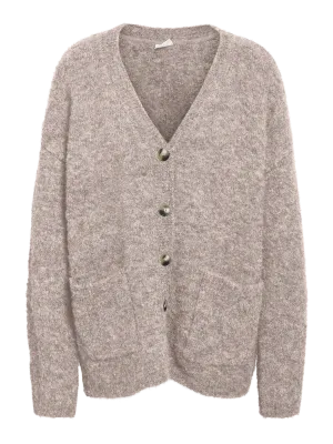 Noisy May NMDOLLY L/S KNIT CARDIGAN FWD NOOS Silver Mink 27034806 Noisy May NMDOLLY L/S KNIT CARDIGAN FWD NOOS Silver Mink 27034806
