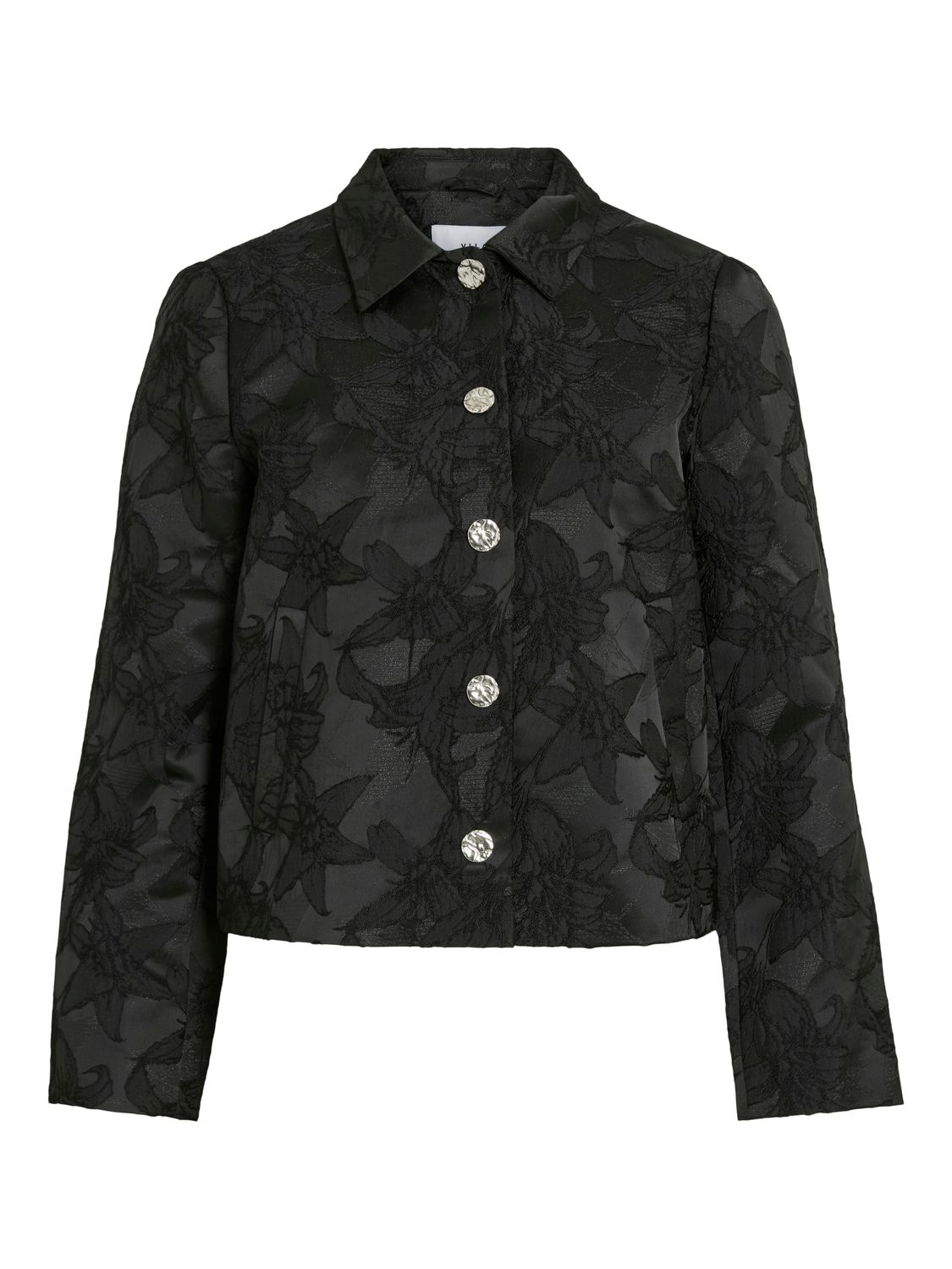 Vila VIMAI L/S BELL BLAZER/DC/R Black Beauty 14110856