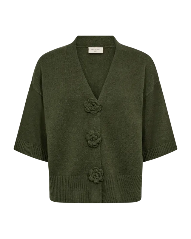 Freequent FQALPI-CARDIGAN Kombu Green 207058