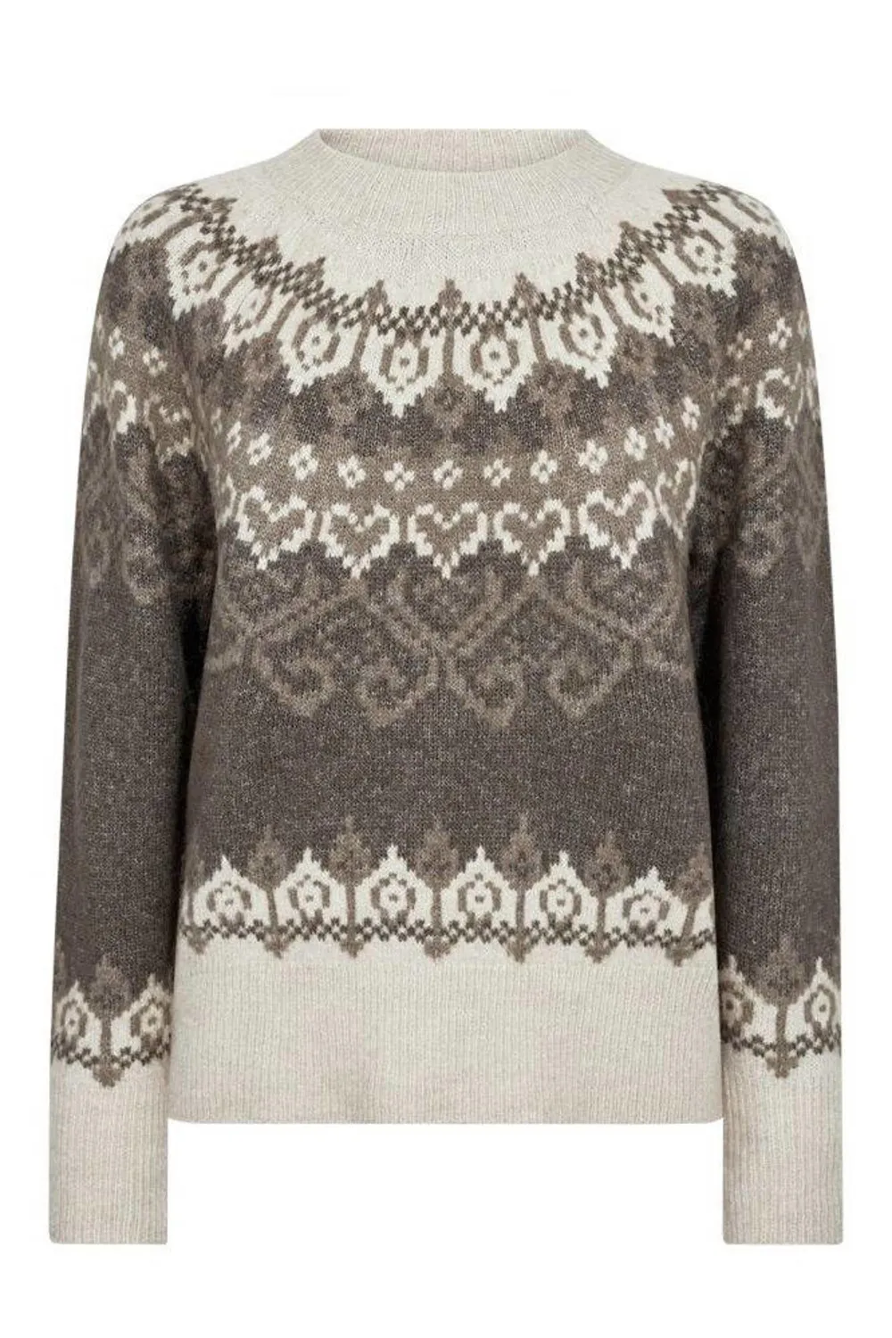 Freequent FQMERLA-PULLOVER Morel Mel. w. Moonbeam Mel. 206760