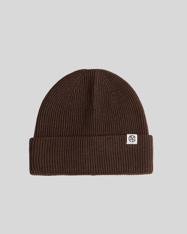 MSCH Copenhagen MSCHGaline Rachelle Icon Beanie SLATE BLACK MEL 19341