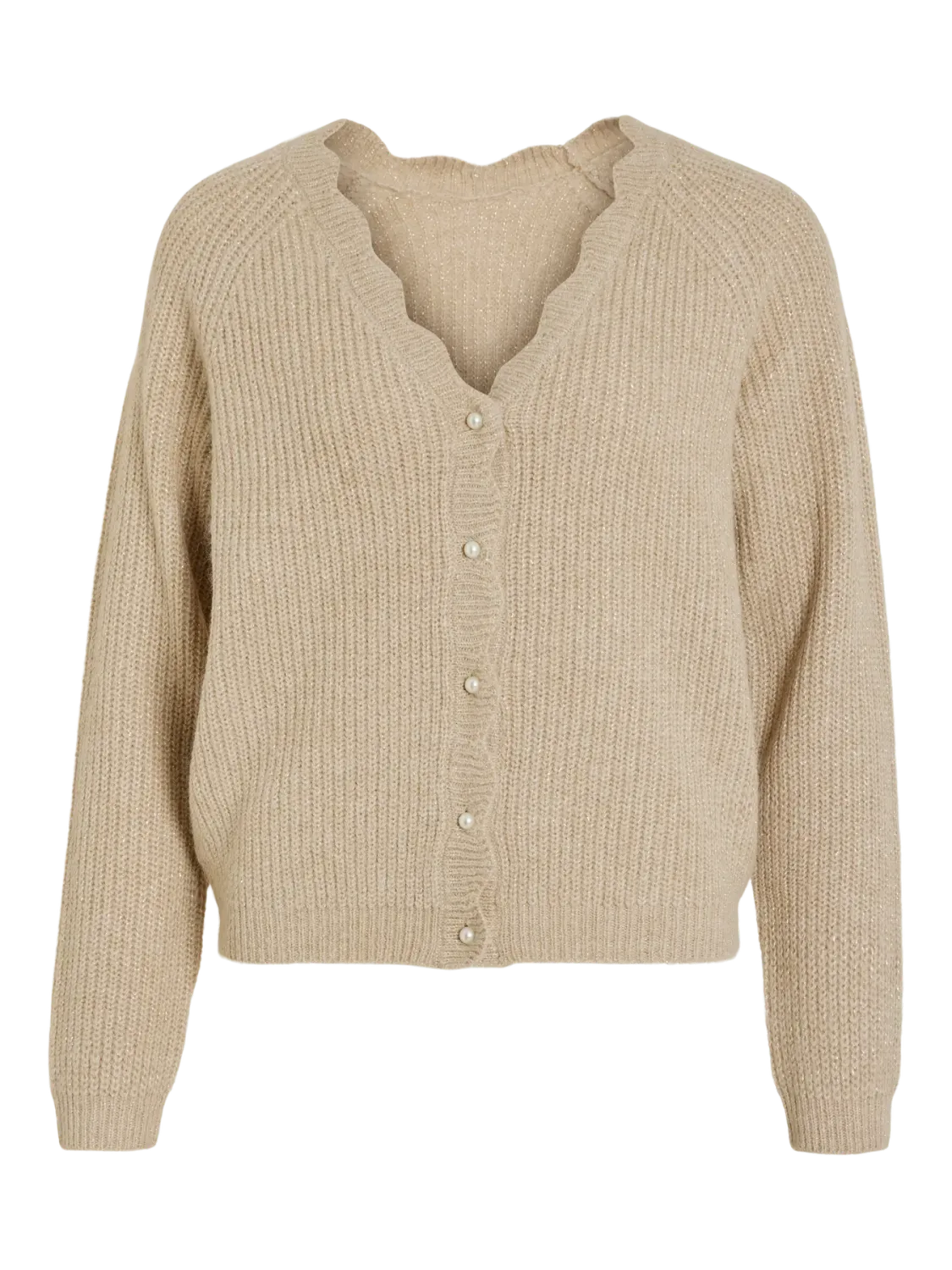 Vila VICUTIE L/S REV GLITTER KNIT CARDIG: 198186001 14098048