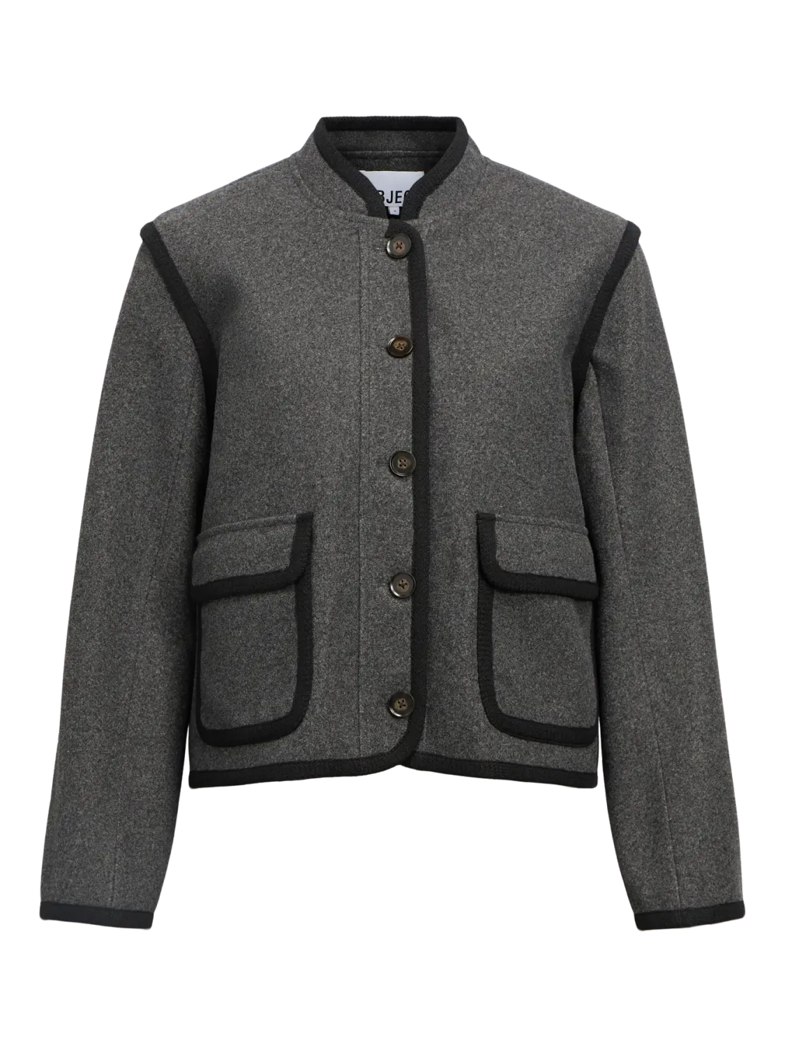 Object OBJISLA SHORT RE JACKET 142 Medium Grey Melange/ 23048193