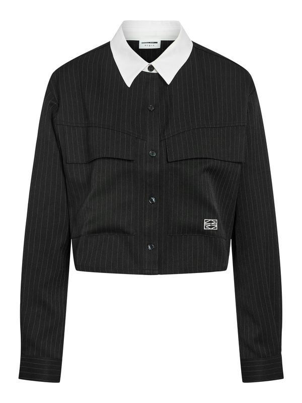 Noisy May NMDALLAS L/S CROP PINSTRIPE SHIRT F: 216869001 27034973
