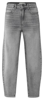 YaYa Loose fit hw denim LIGHT GREY DENIM 01-311125-510