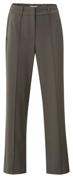 YaYa Wide leg trousers with seams DARK NIGHT GREY 01-301227-510