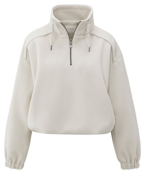 YaYa Balloon sleeve sweatshirt CLOUD GREY MELANGE 01-109101-510