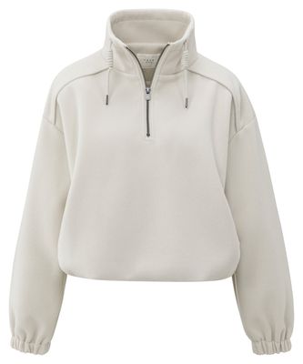 YaYa Balloon sleeve sweatshirt CLOUD GREY MELANGE 01-109101-510
