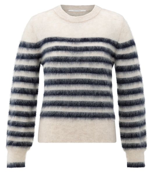 YaYa Striped sweater COLLEGIATE BLUE DESS 01-000539-510