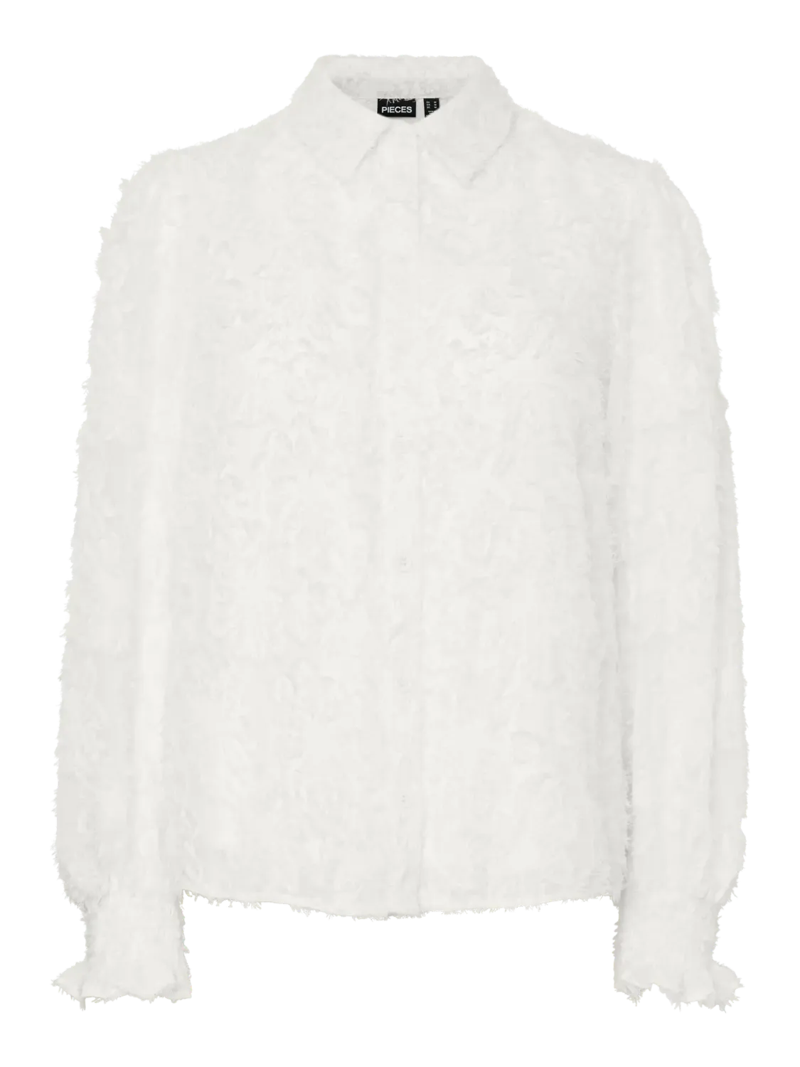 Pieces PCPINA LS SHIRT WVN BC Cloud Dancer 17154276