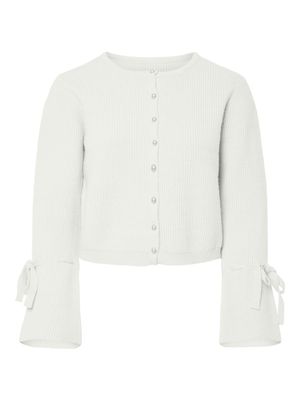 Pieces PCRIKKE LS O-NECK KNIT CARDIGAN Cloud Dancer 17163880 Pieces PCRIKKE LS O-NECK KNIT CARDIGAN Cloud Dancer 17163880