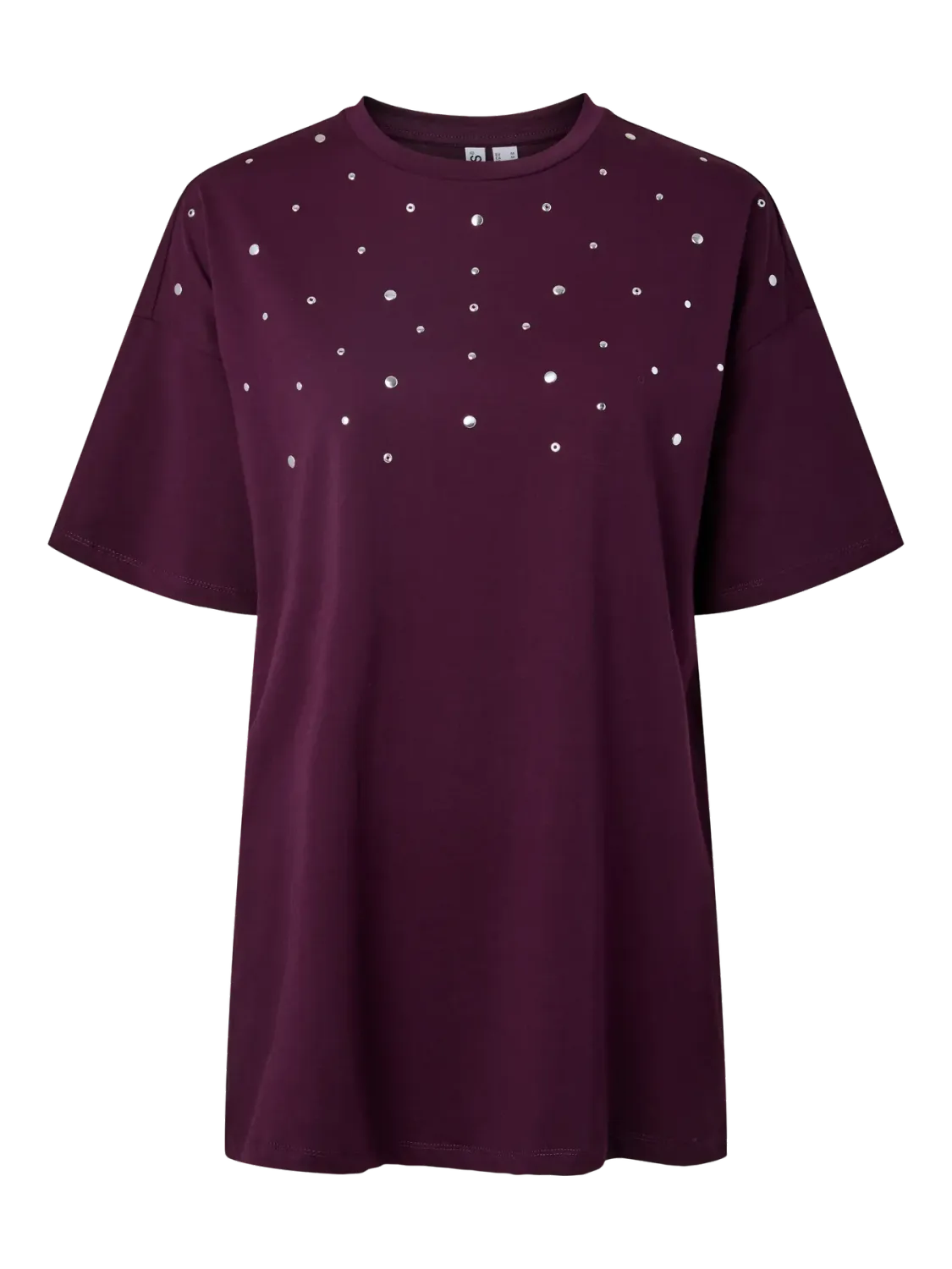Pieces PCSKYLAR SS OS DETAIL TEE FSY PP BC Dark Purple/RHINESTO 17165869 Pieces PCSKYLAR SS OS DETAIL TEE FSY PP BC Dark Purple/RHINESTO 17165869