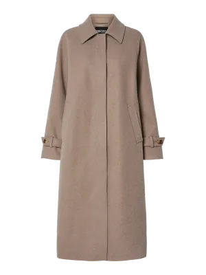 Pieces PCJOELLA COAT Taupe Gray/Melange 17158950