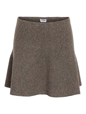 Noisy May NMSLOAN NW SHORT KNIT SKIRT FWD Morel/MELANGE 27035703 Noisy May NMSLOAN NW SHORT KNIT SKIRT FWD Morel/MELANGE 27035703