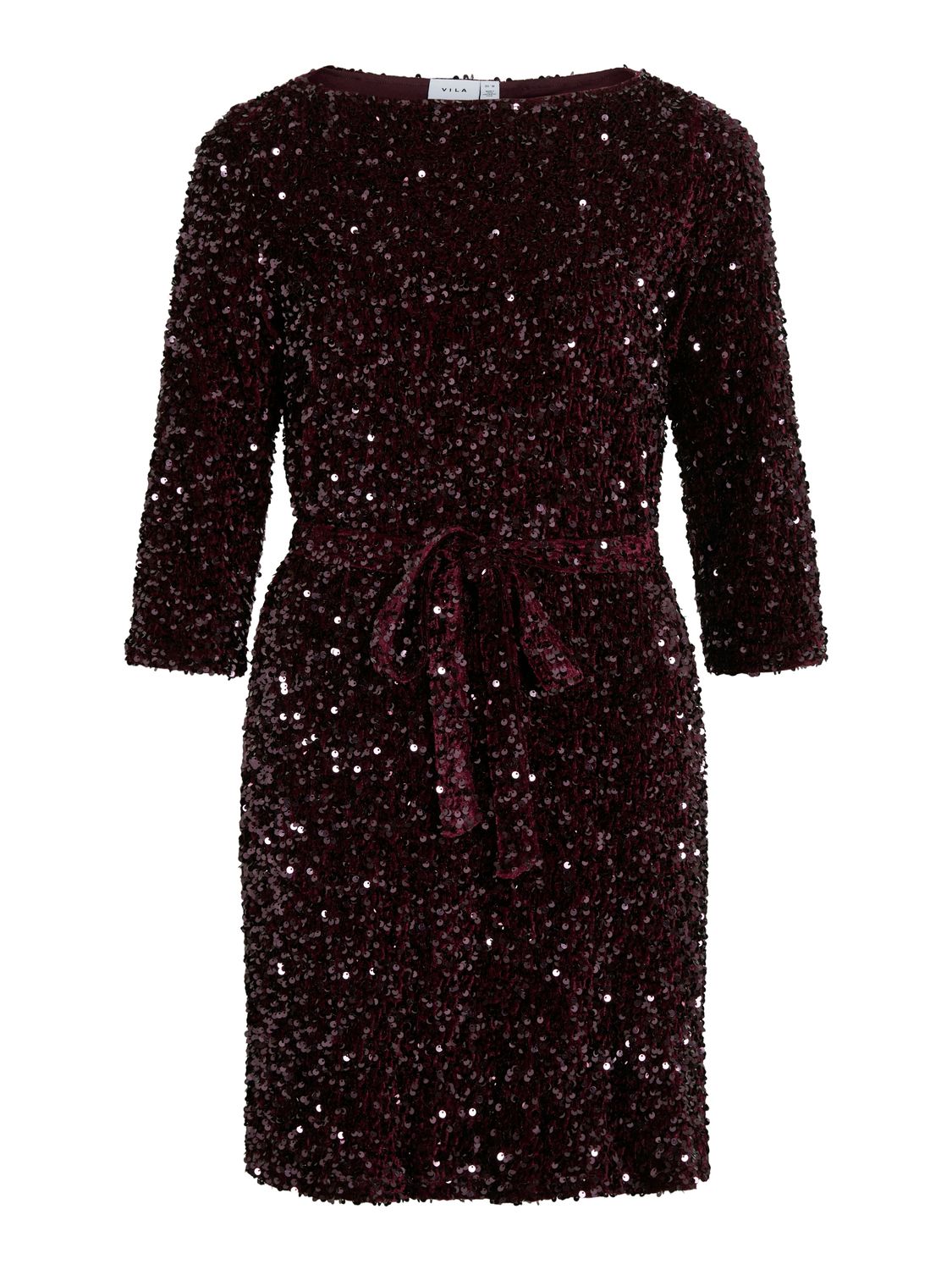 Vila VIFAITH BOATNECK 3/4 DRESS/R Fig 14110510 Vila VIFAITH BOATNECK 3/4 DRESS/R Fig 14110510