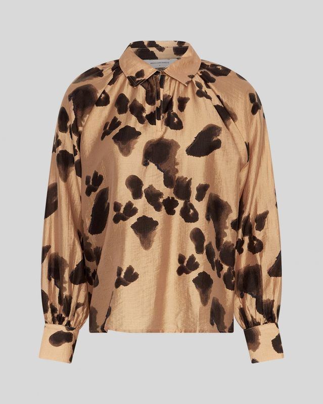 MSCH Copenhagen MSCHNilla Romina Top AOP ICED COFFEE LEO 19463
