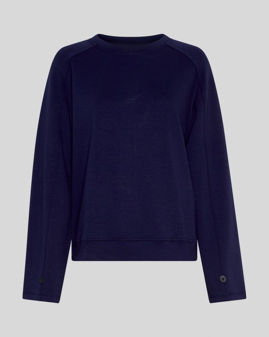 MSCH Copenhagen MSCHElianna Ima Q Sweatshirt OCEAN CAVERN 19521 MSCH Copenhagen MSCHElianna Ima Q Sweatshirt OCEAN CAVERN 19521