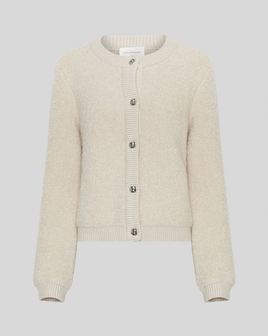 MSCH Copenhagen MSCHNerida Knit Jacket OATMEAL 19389