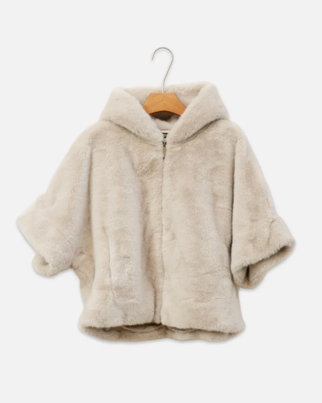 Teatro faux fur bontje Beige Celia