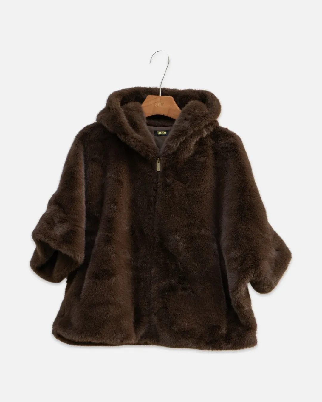 Teatro faux fur bontje Mocha Celia