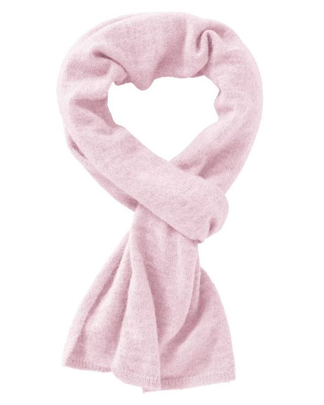 YaYa Knitted scarf CLOUD GRAY PURPLE 03-510019-510