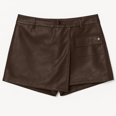 Ambika skort Bruin Alina-skort