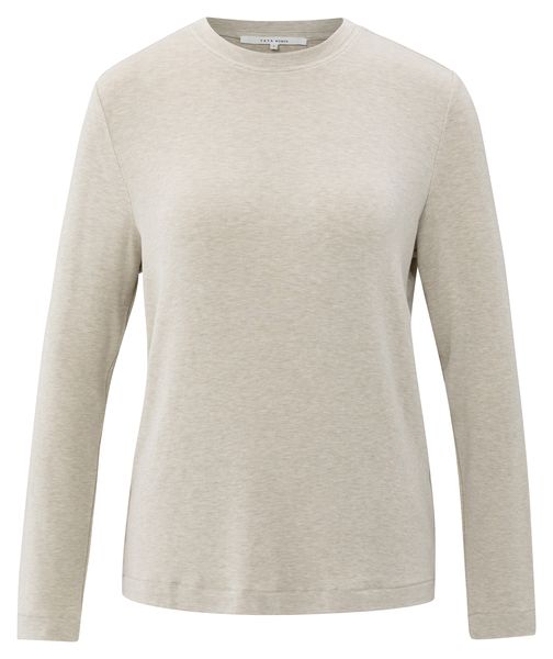 YaYa Heavyweight jersey top ALMOND MILK BEIGE ME 01-709330-510