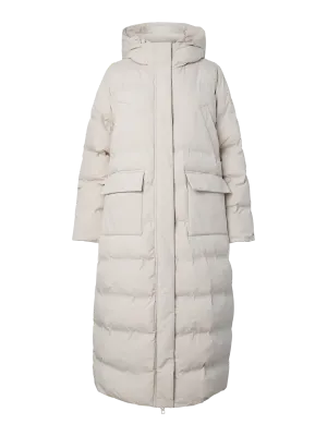 Pieces PCNORMA LONG PUFFER JACKET BC Silver Gray 17158709