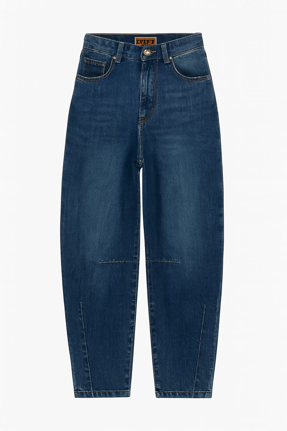 Basements barrel jeans washed blue 9291