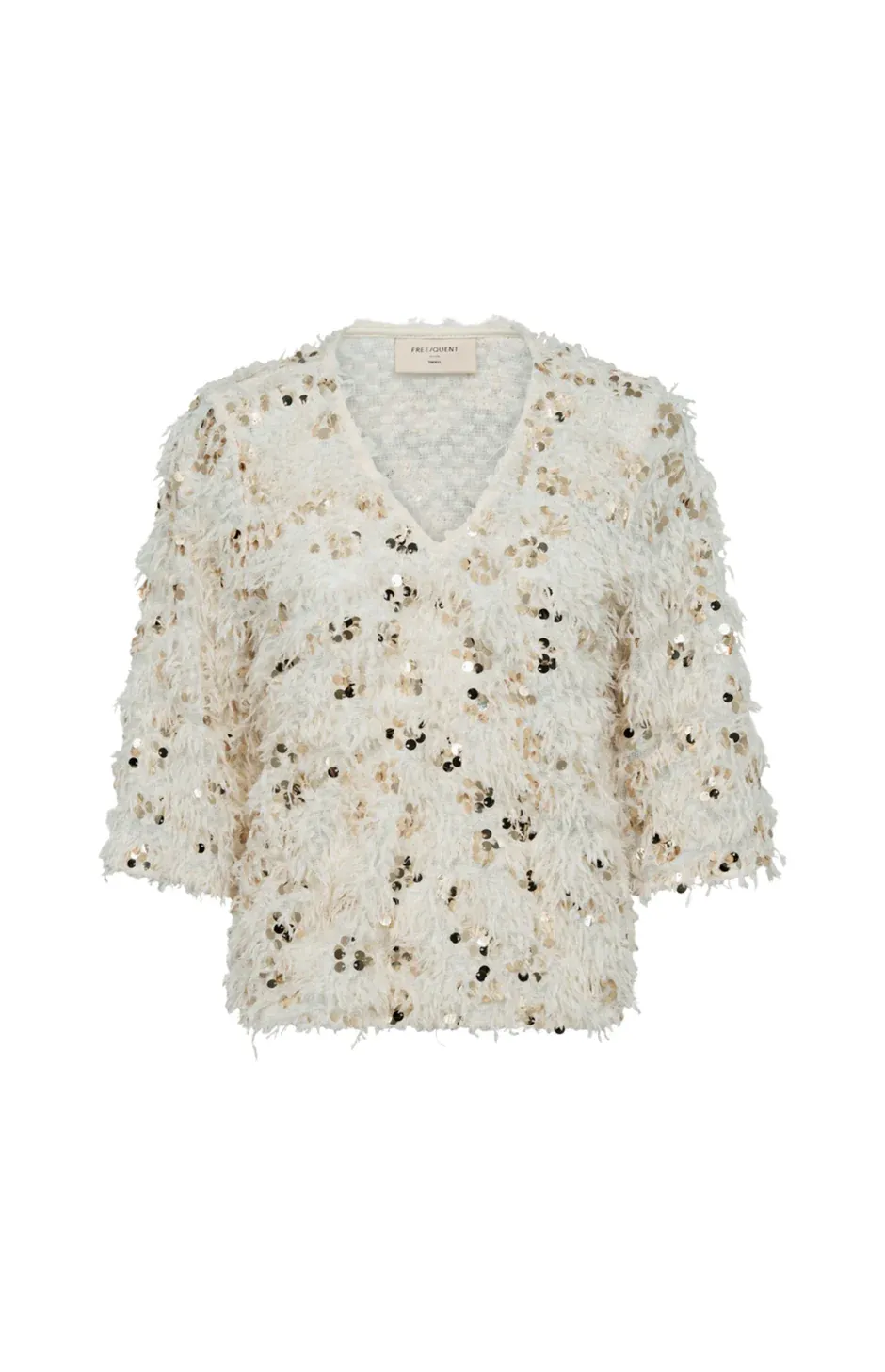 Freequent FQNOLLA-BLOUSE Moonbeam w. Gold 207136