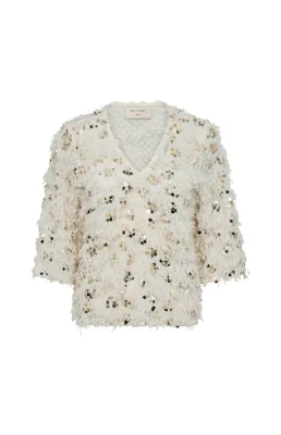 Freequent FQNOLLA-BLOUSE Moonbeam w. Gold 207136