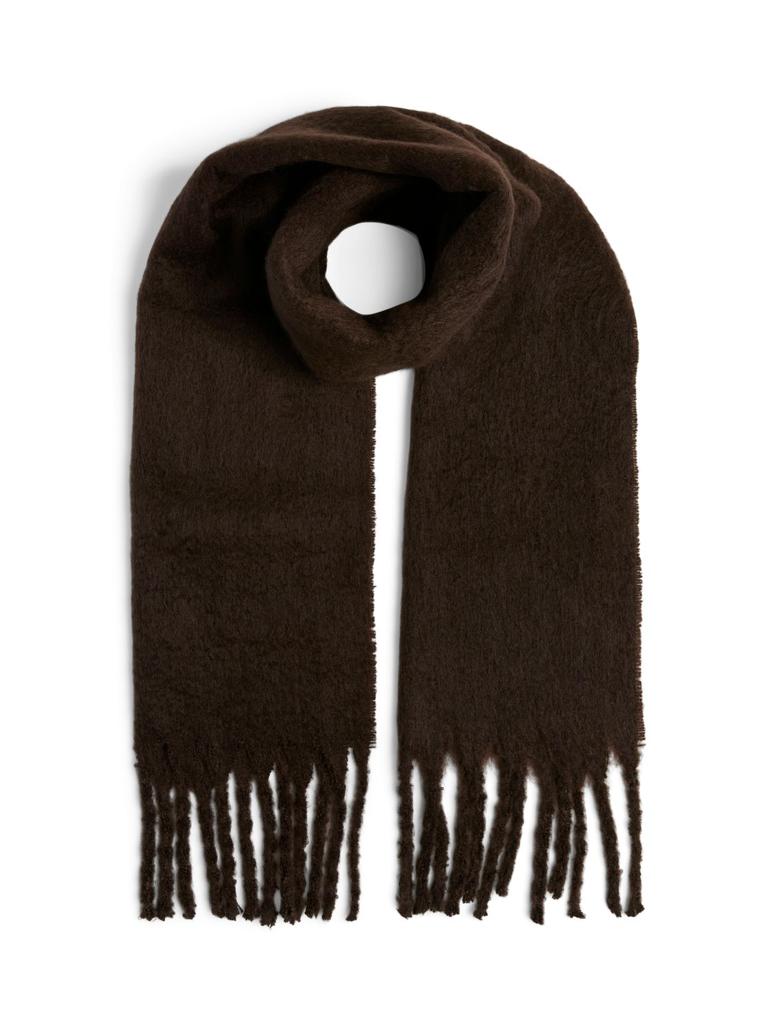 Pieces PCNIKITA LONG SCARF NOOS BC Hot Fudge 17141073