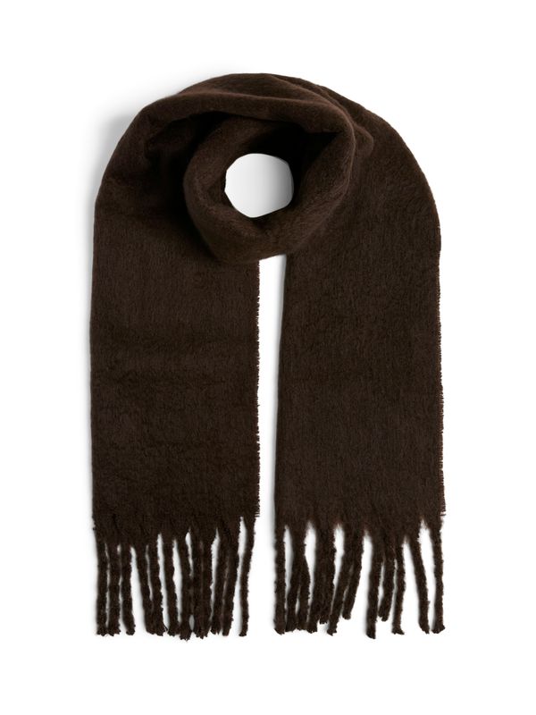 Pieces PCNIKITA LONG SCARF NOOS BC Hot Fudge 17141073