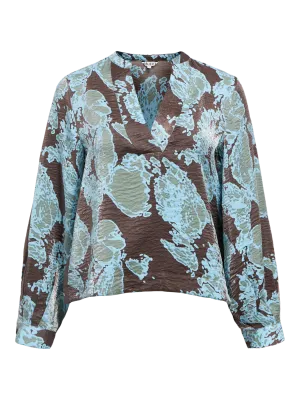 Object OBJYEVA L/S RE V-NECK TOP 142 303967001 23048101