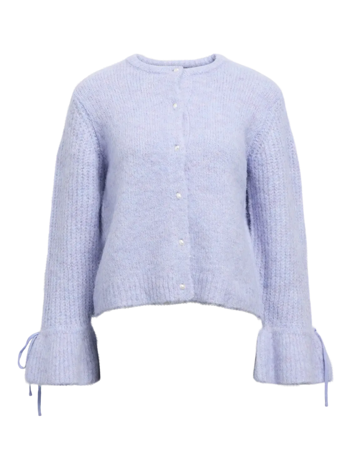 Object OBJSALIKA L/S RE KNIT CARDIGAN 142 Baby Lavender/Melang 23047919