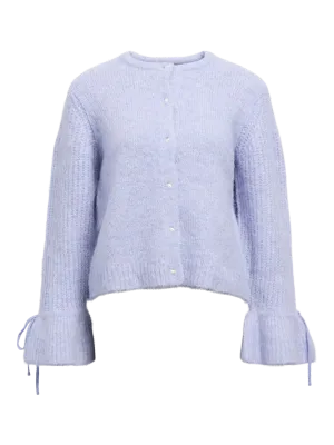 Object OBJSALIKA L/S RE KNIT CARDIGAN 142 Baby Lavender/Melang 23047919