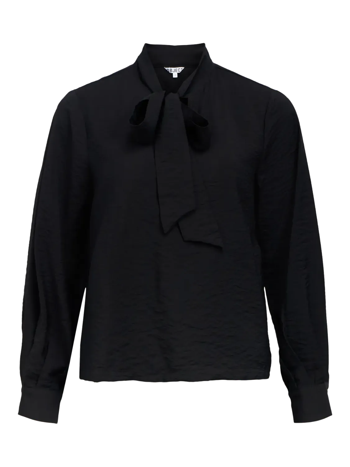 Object OBJJACIRA L/S RE BOW SHIRT NOOS Black 23048076