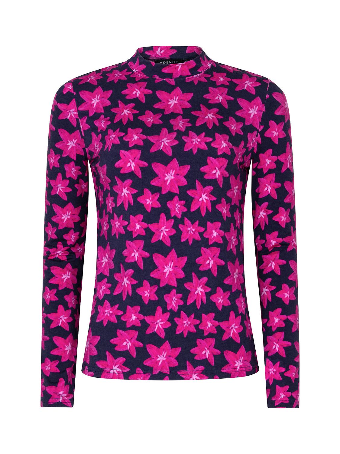 Ydence Top Vanya Navy flower WS2555