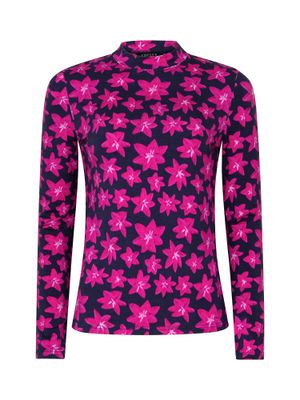 Ydence Top Vanya Navy flower WS2555 Ydence Top Vanya Navy flower WS2555