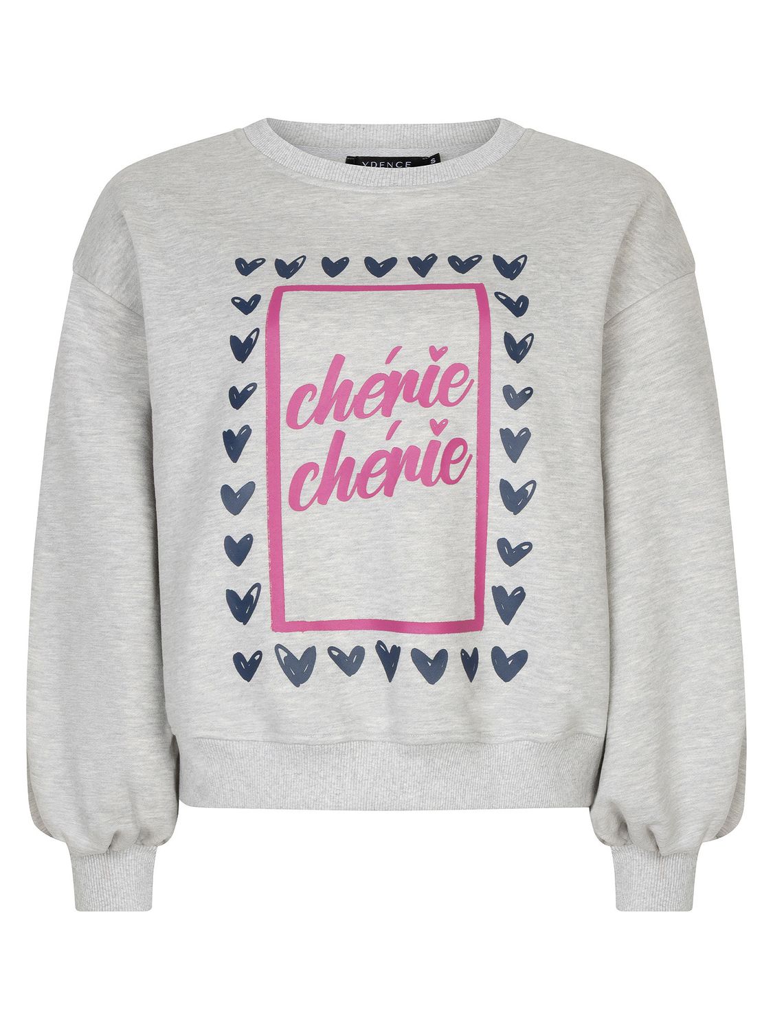 Ydence Sweater Chérie Grey melange WS2528 Ydence Sweater Chérie Grey melange WS2528