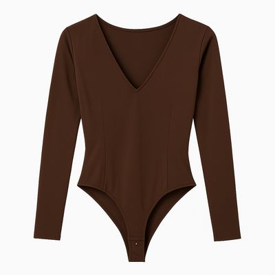 Sophie & Me Body v-hals Bruin HS8935 Sophie & Me Body v-hals Bruin HS8935