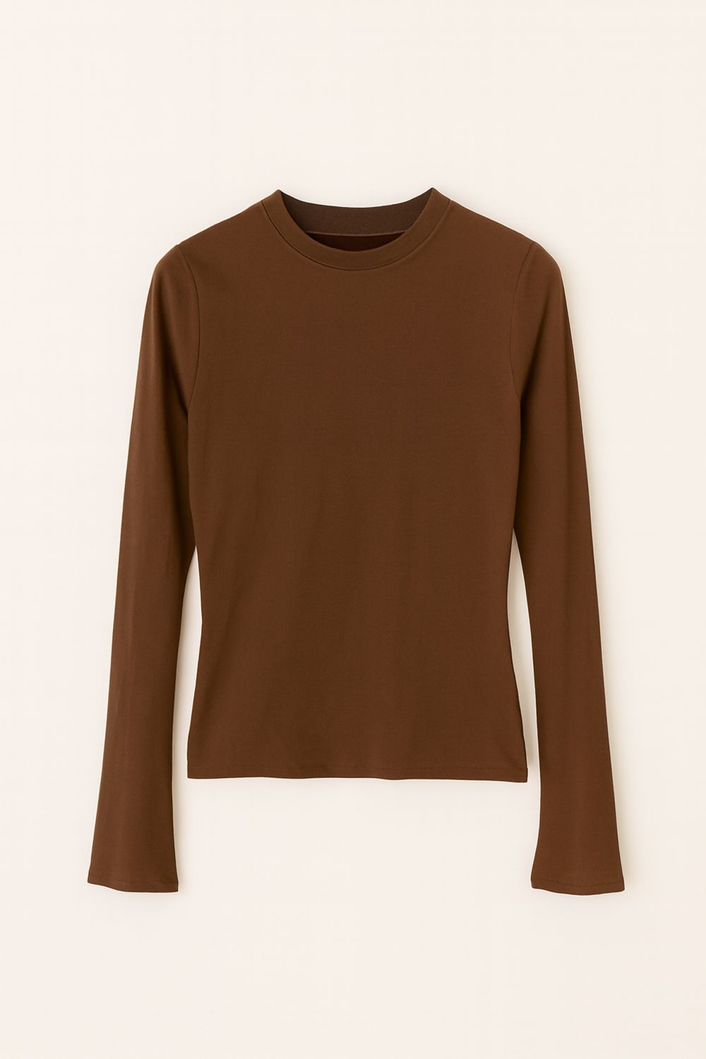 Sophie & Me top lange mouw brown HS10019