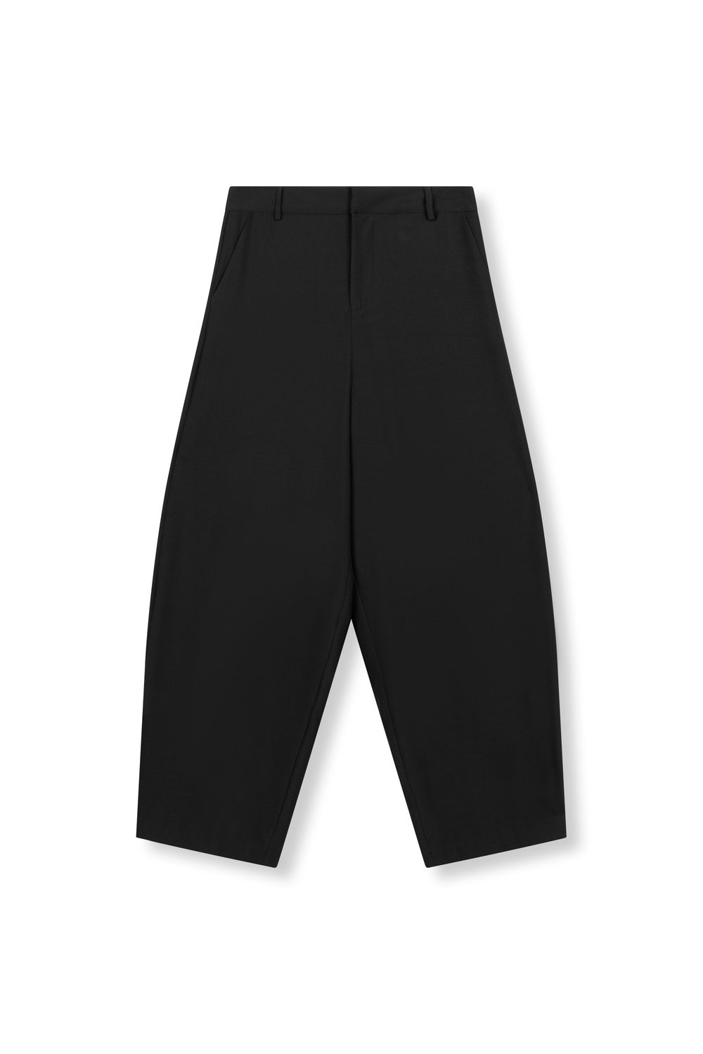 Refined Department MEZZA woven Barrel pants black R2511130839