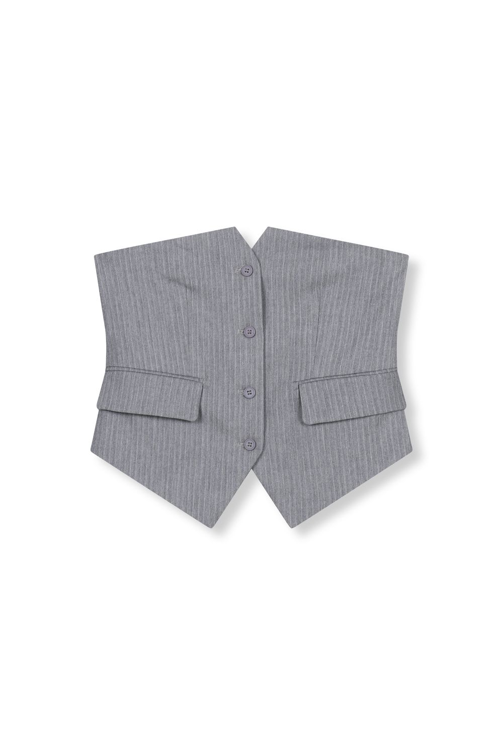 Refined Department Steijn woven suit corset grijs R2511895844