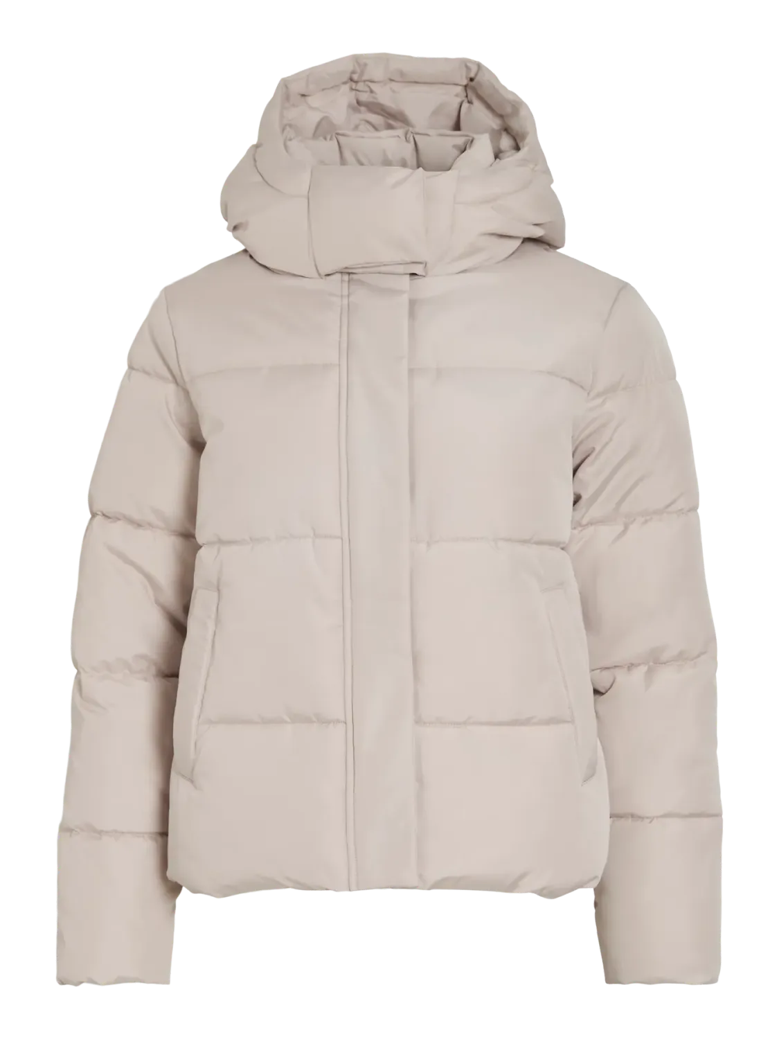 Vila VIMILJA PADDED PUFFER - NOOS Chateau Gray 14111021