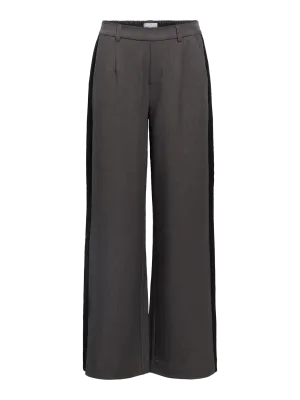 Object OBJLISA WIDE PANT AOP NOOS Medium Grey Melange/ 23040544