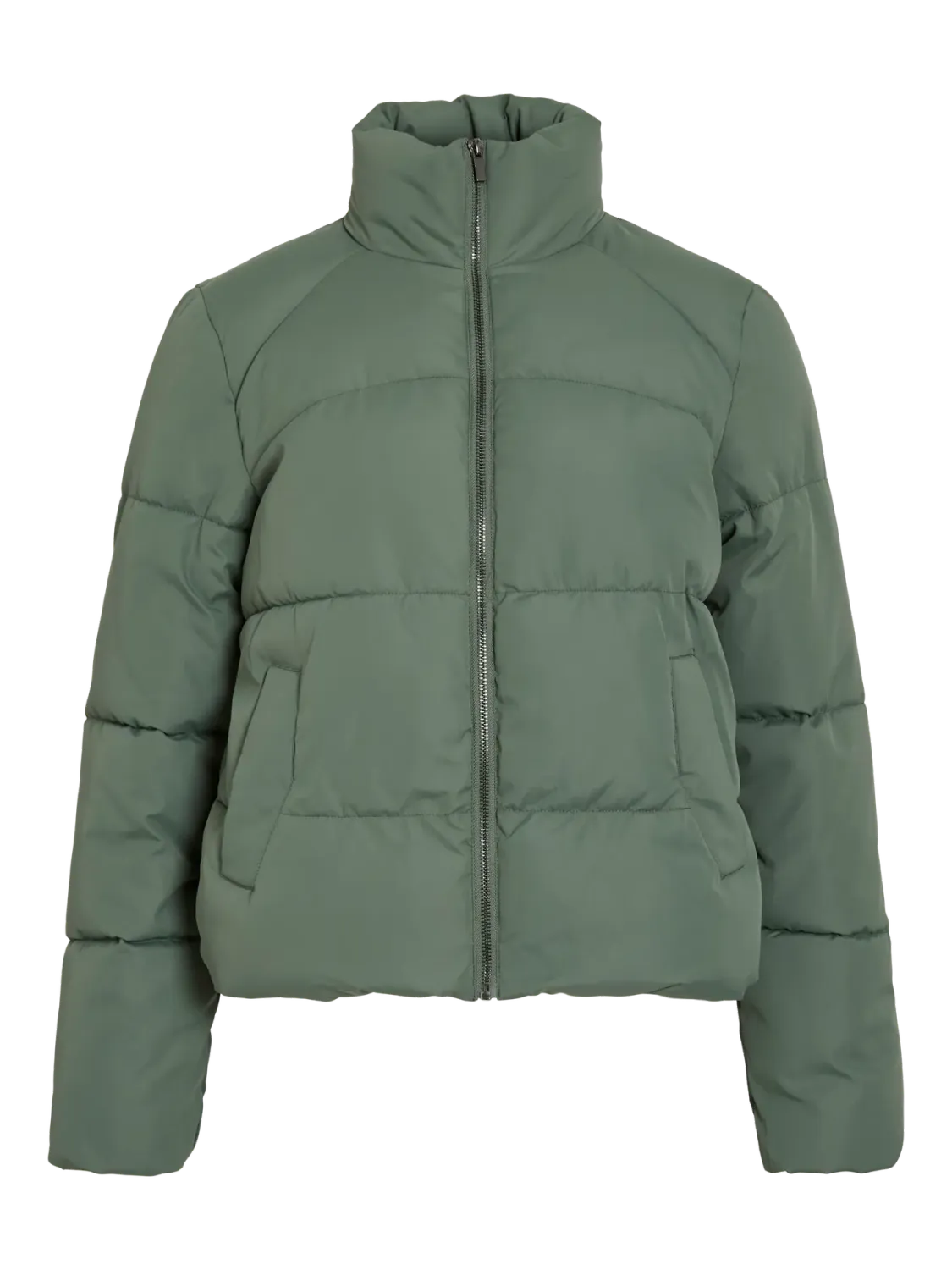 Vila VIKARLA NEW SHORT PUFFER JACKET Laurel Wreath 14111512