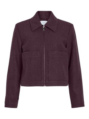 Vila VIJANNI L/S ZIP SHORT JACKET Fig 14111816 Vila VIJANNI L/S ZIP SHORT JACKET Fig 14111816