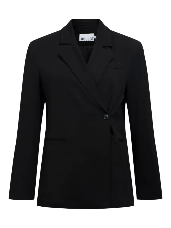 Object OBJLISA L/S WAISTED BLAZER E WI 25 Black 23048624